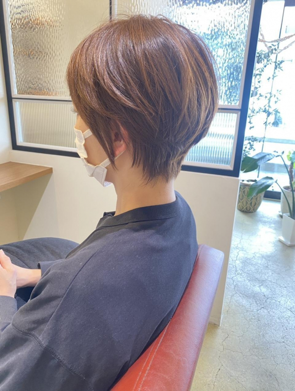 ショートからボブにしながら伸ばしていく過程